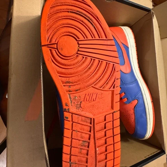 Jordan Sneakers - Blue and Orange - Picture 12 of 16